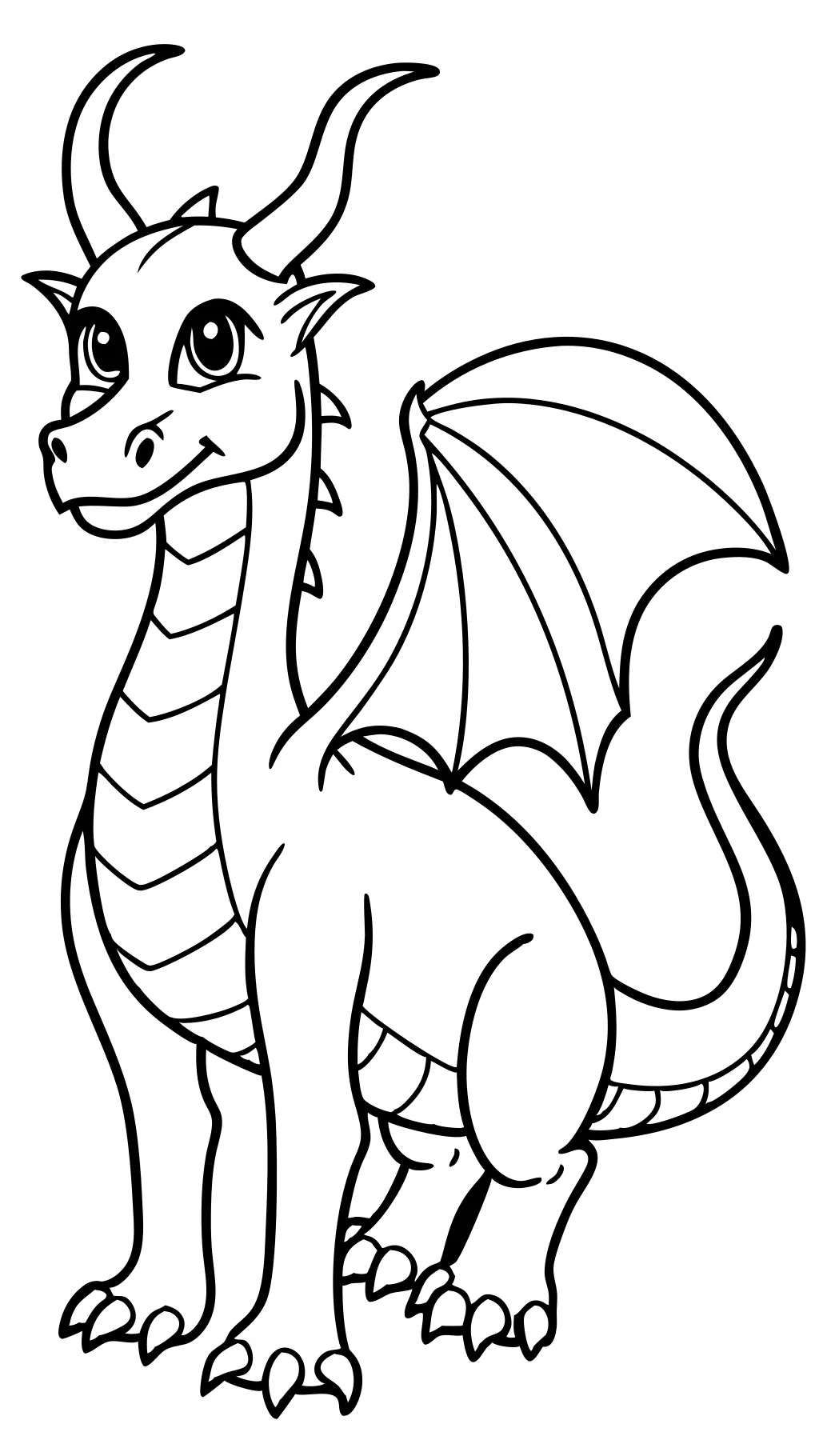 coloriages de dragon réalistes pour fille de 10 ans